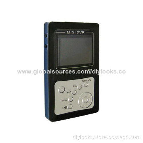 Mini DVR with SD Card, Connect Wired Camera